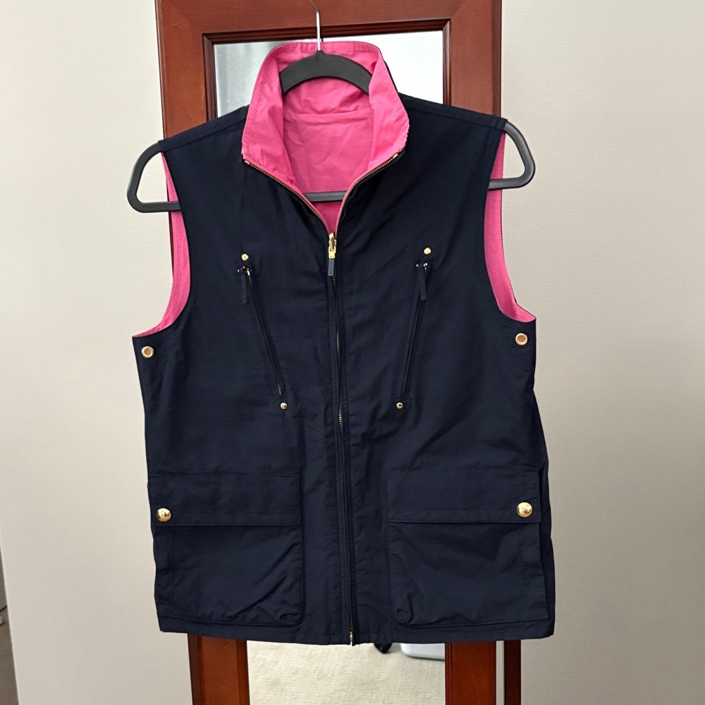 EUC Ralph Lauren reversible vest. Size Small